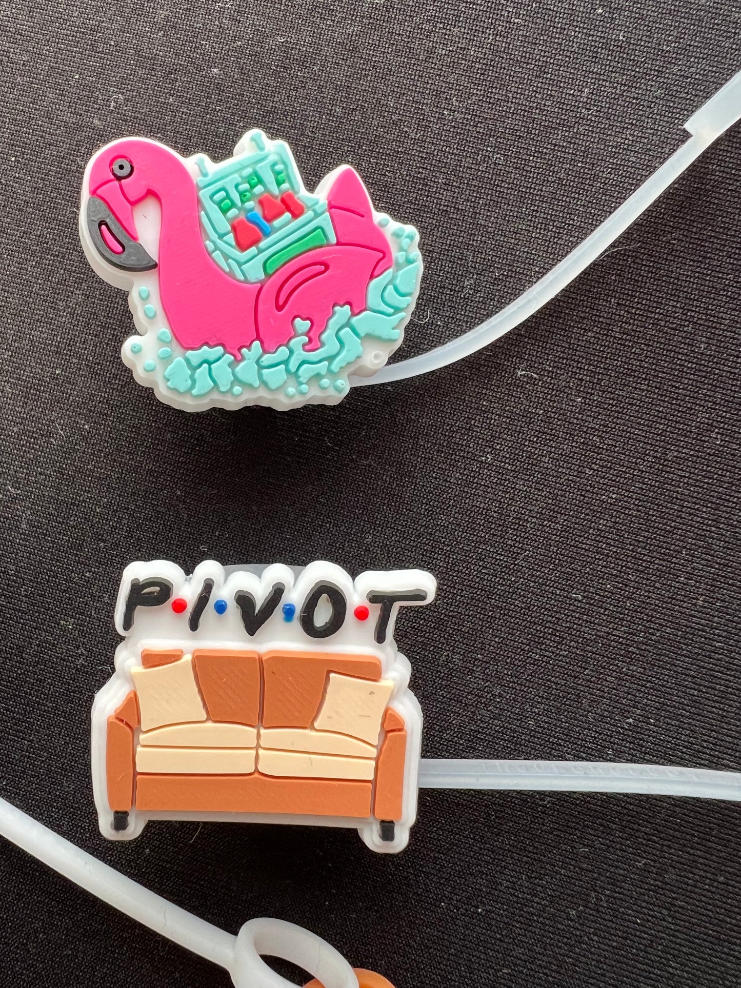 10mm Straw Toppers - Multiple styles available