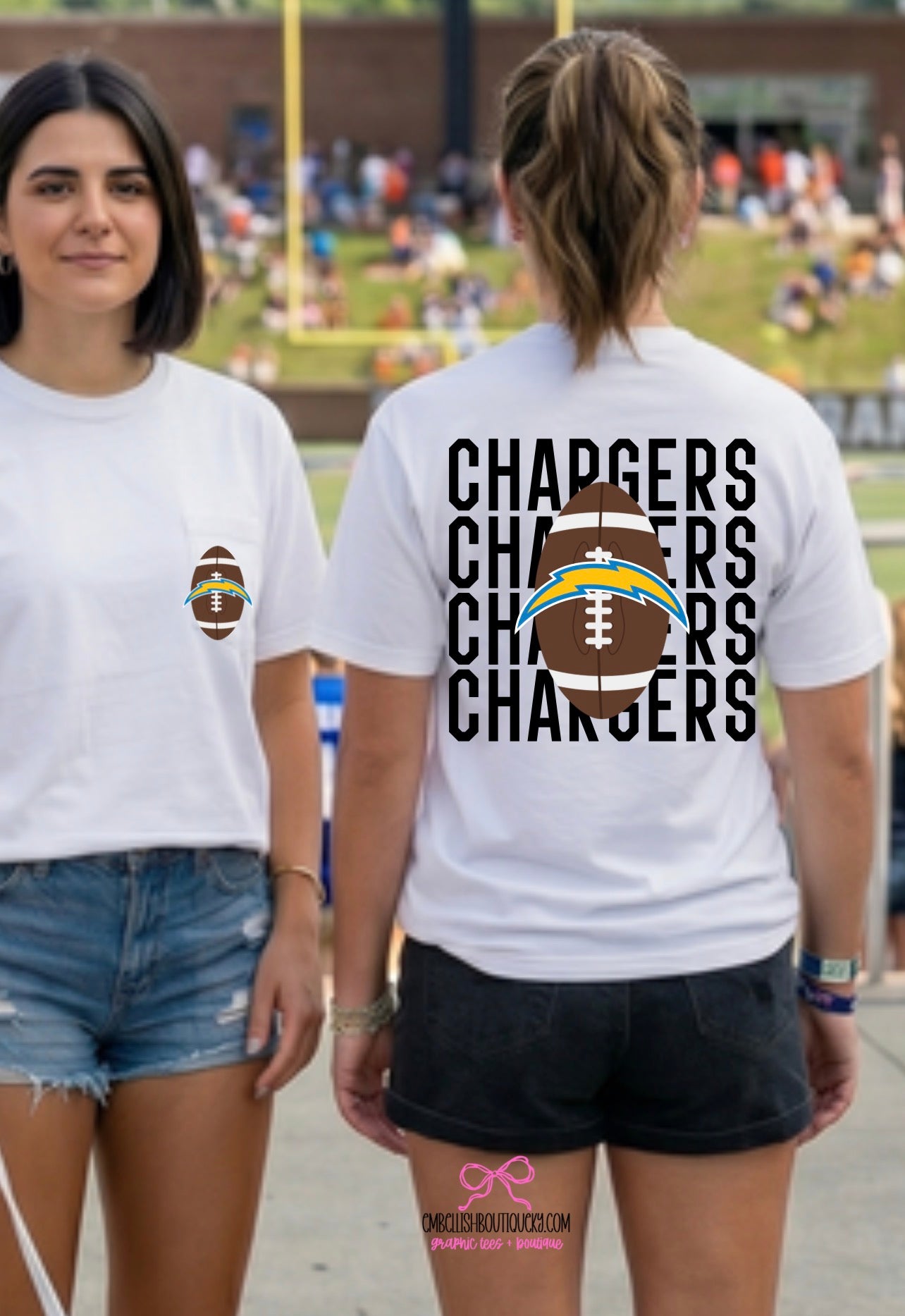 Football Custom Pocket Tee
