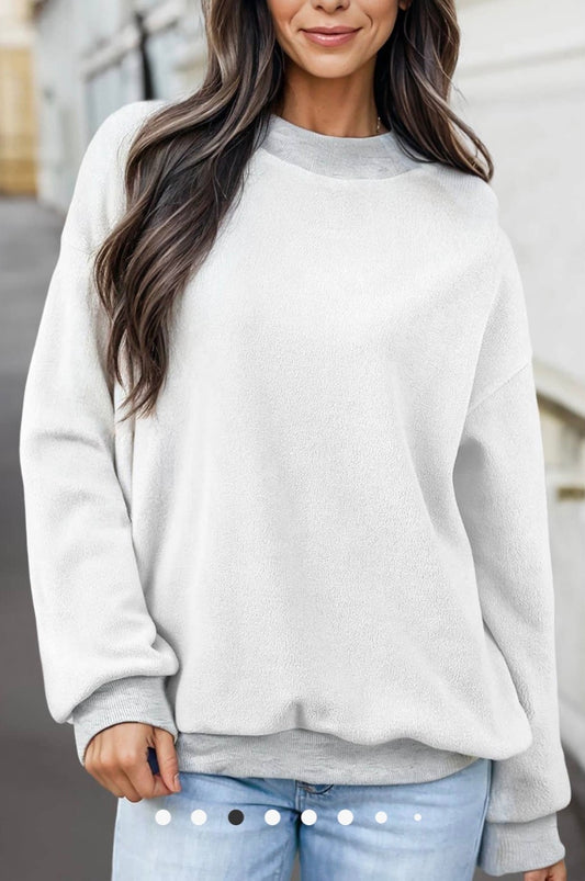 Reversible Mock Neck Sweatshirt with 2 designs - Pre Order (closes 7/24/26)