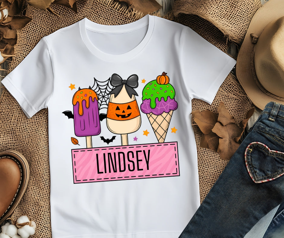 Youth - Candy & Bows Personalized Tee