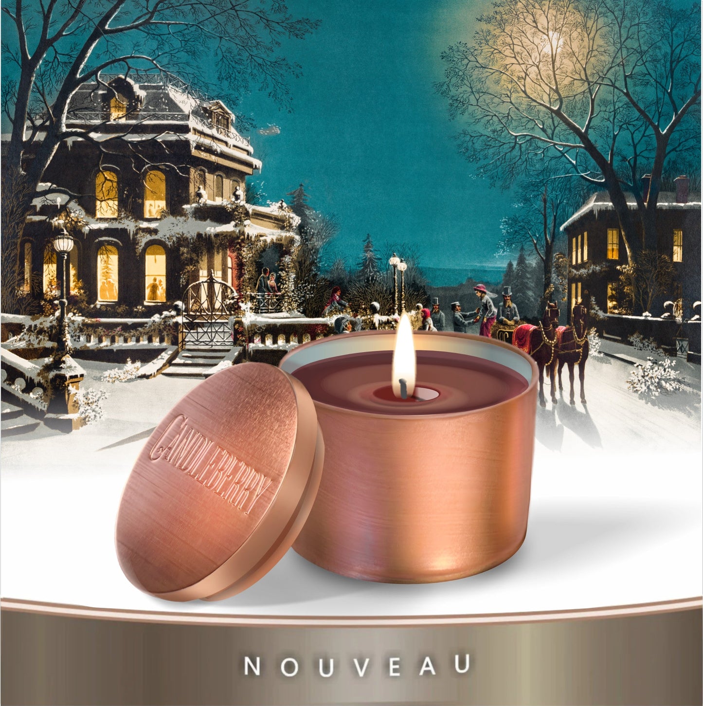 NOUVEAU™ - Christmas Eve™, Travel Tin (Collective)