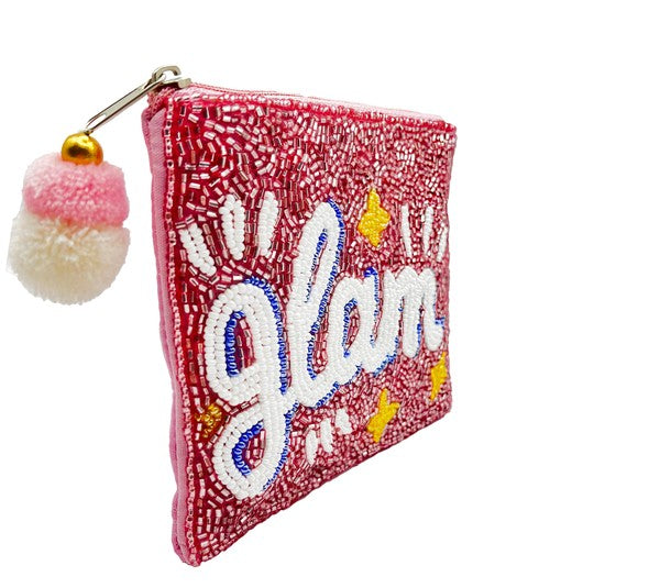 GLAM Beaded Coin Purse LAC CP 1163