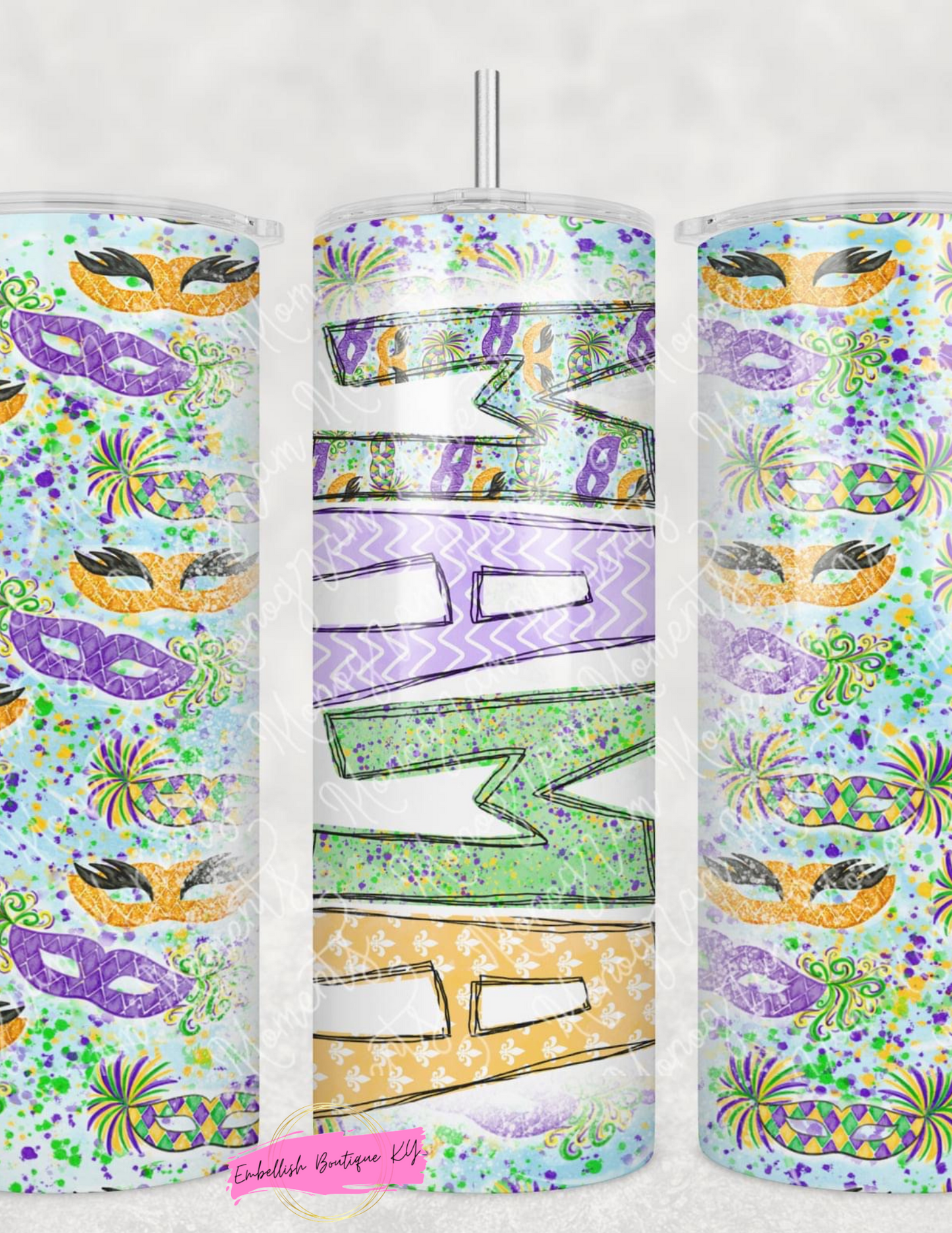MAMA custom 20oz tumbler - CHOOSE YOUR THEME