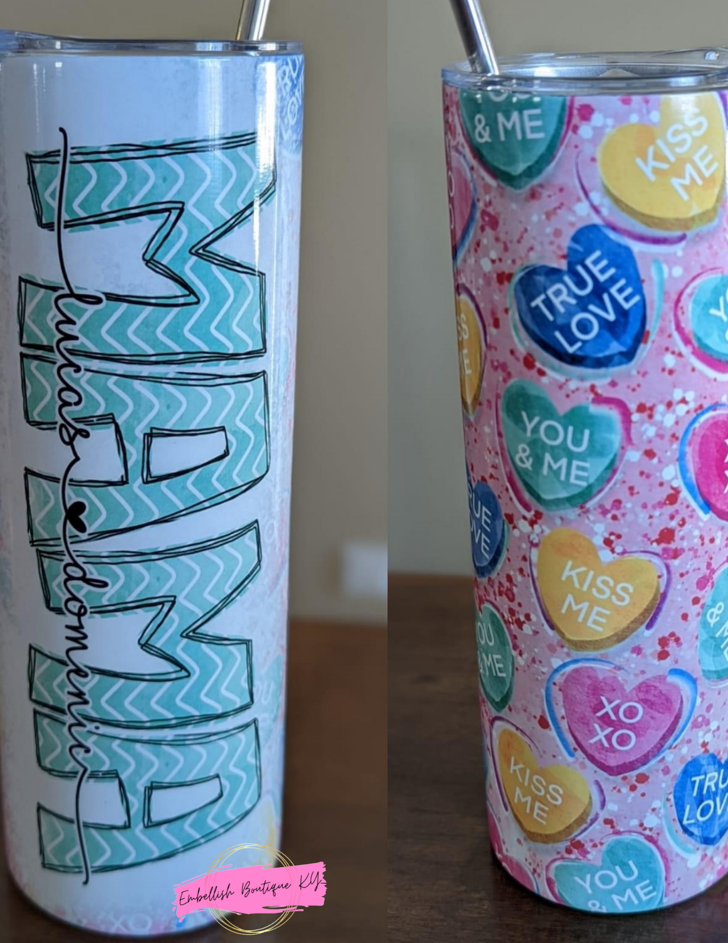 MAMA custom 20oz tumbler - CHOOSE YOUR THEME