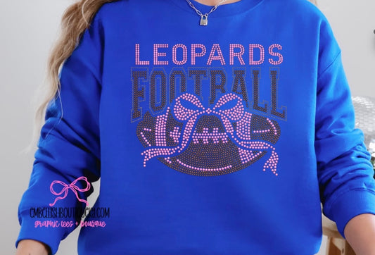 Leopards Football - Sparkle Sweatshirt