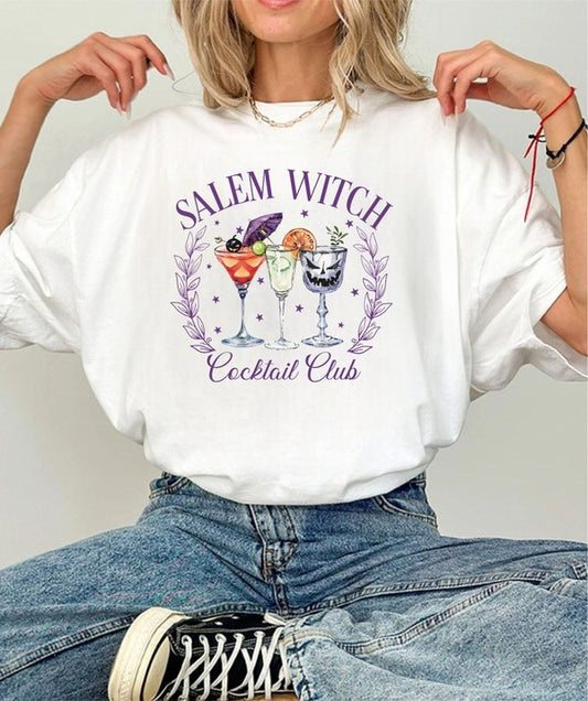 Salem Witch Cocktail Club Graphic Tee