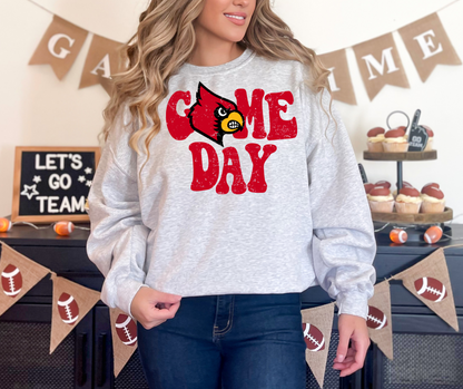 Logo Game Day - Louisville Cardinals (red logo)
