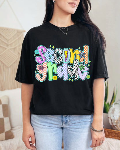Doodle Grade - Adult or Kids Tee or Sweatshirt (Pre-K to 5th Grade)