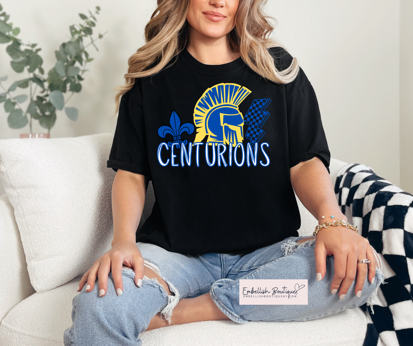 Centurions - Mascot - tee, sweatshirt or hoodie