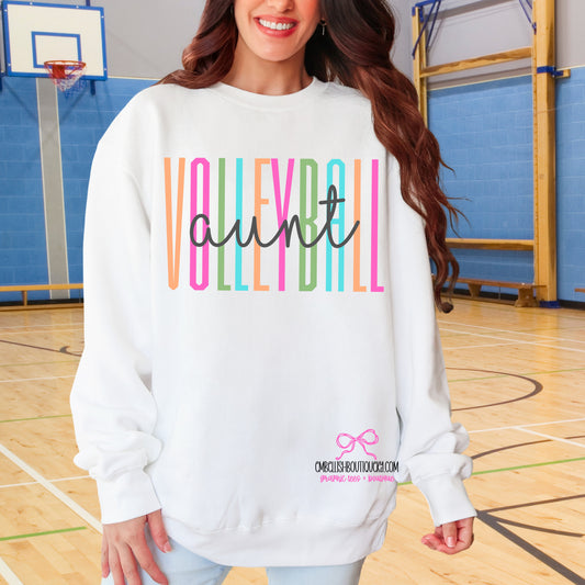 Volleyball - Custom Player & Name Tee or Sweatshirt