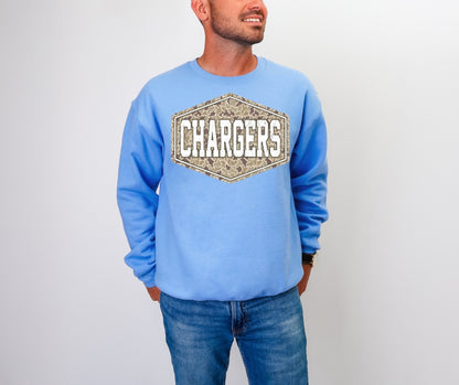 Chargers Camo Tee, Sweatshirt or Hoodie