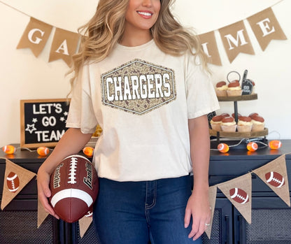 Chargers Camo Tee, Sweatshirt or Hoodie