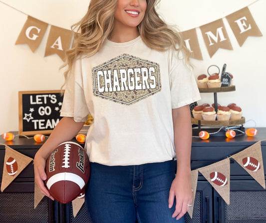 Chargers Camo Tee, Sweatshirt or Hoodie