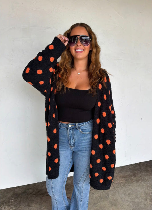 REVERSIBLE Cloud Cardigans - Halloween