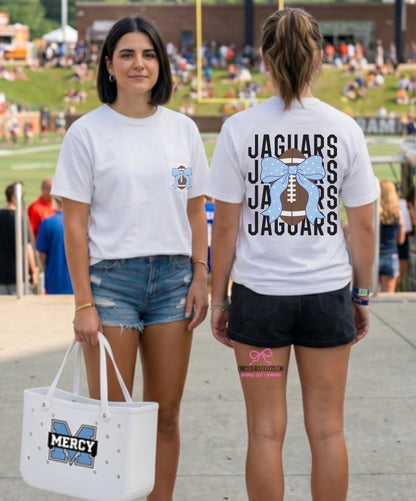 Football Custom Pocket Tee