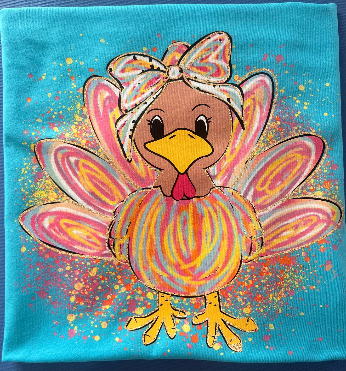 Pretty Confetti Turkey - Tee or Sweatshirt