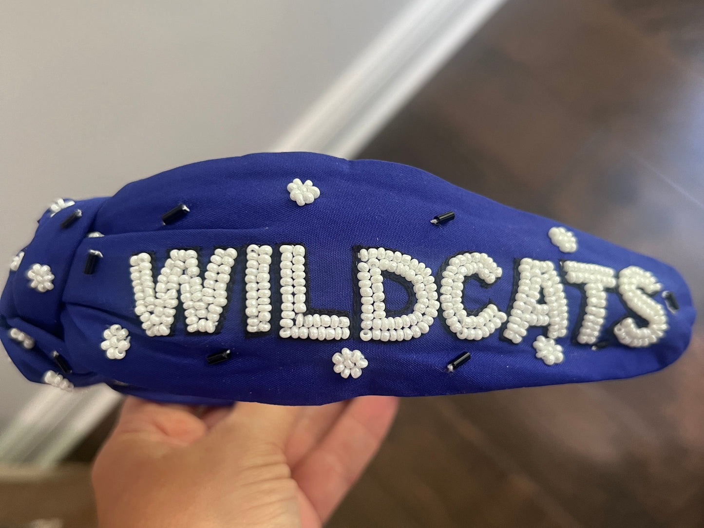 St. Bernard Custom Made Beaded Headband