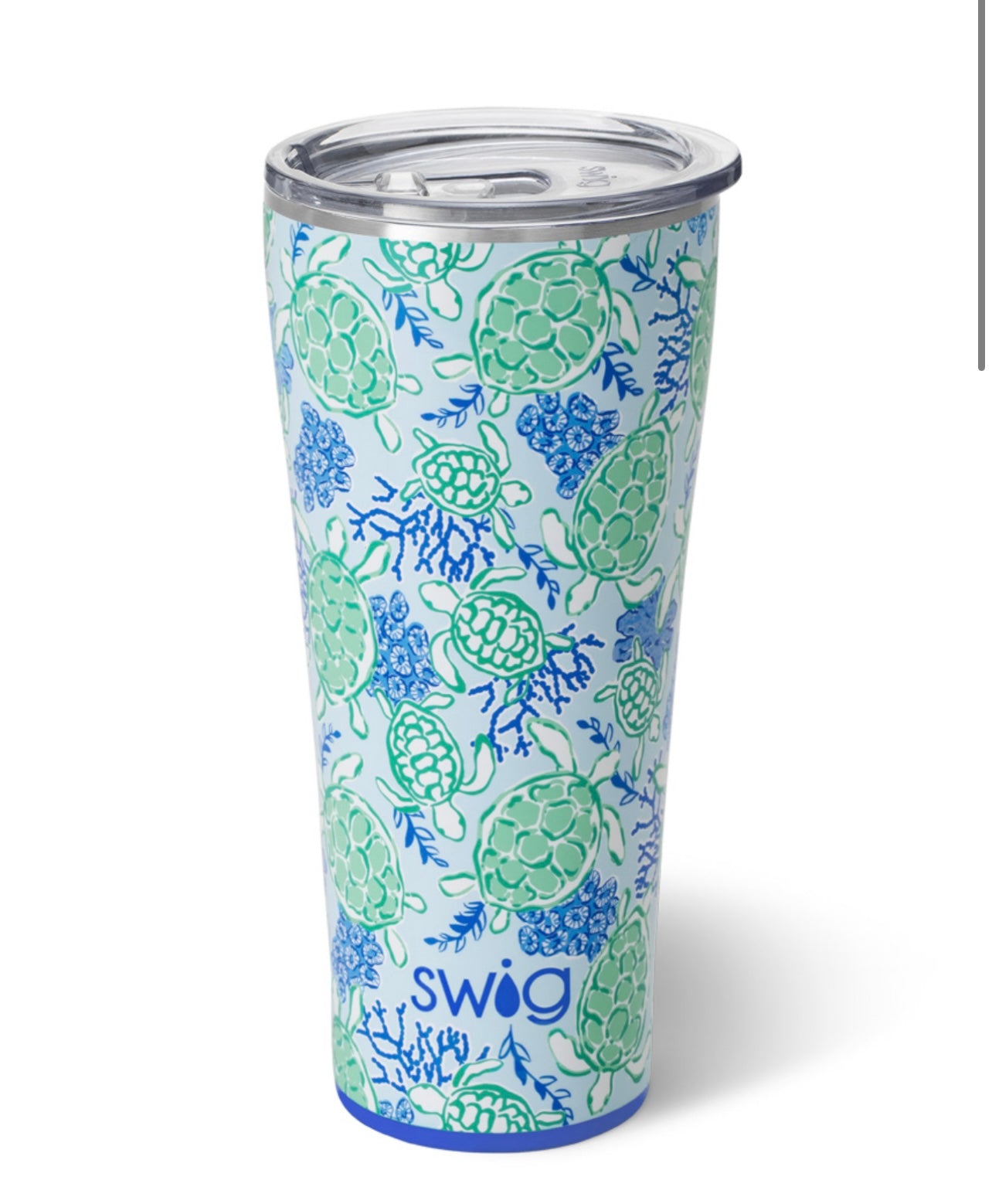 SWIG Shell Yeah 32oz tumbler - Turtles (Ready to Ship)