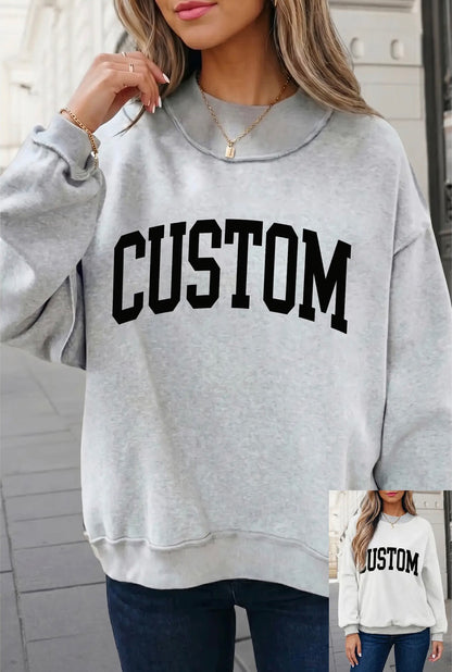 Reversible Mock Neck Sweatshirt with 2 designs - Pre Order (closes 7/24/26)
