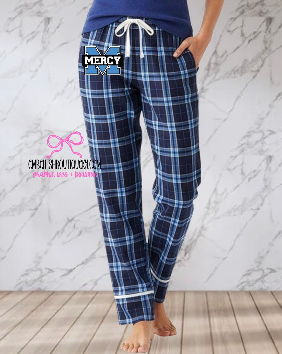 Custom Flannel PJ Pants - Ladies Fit