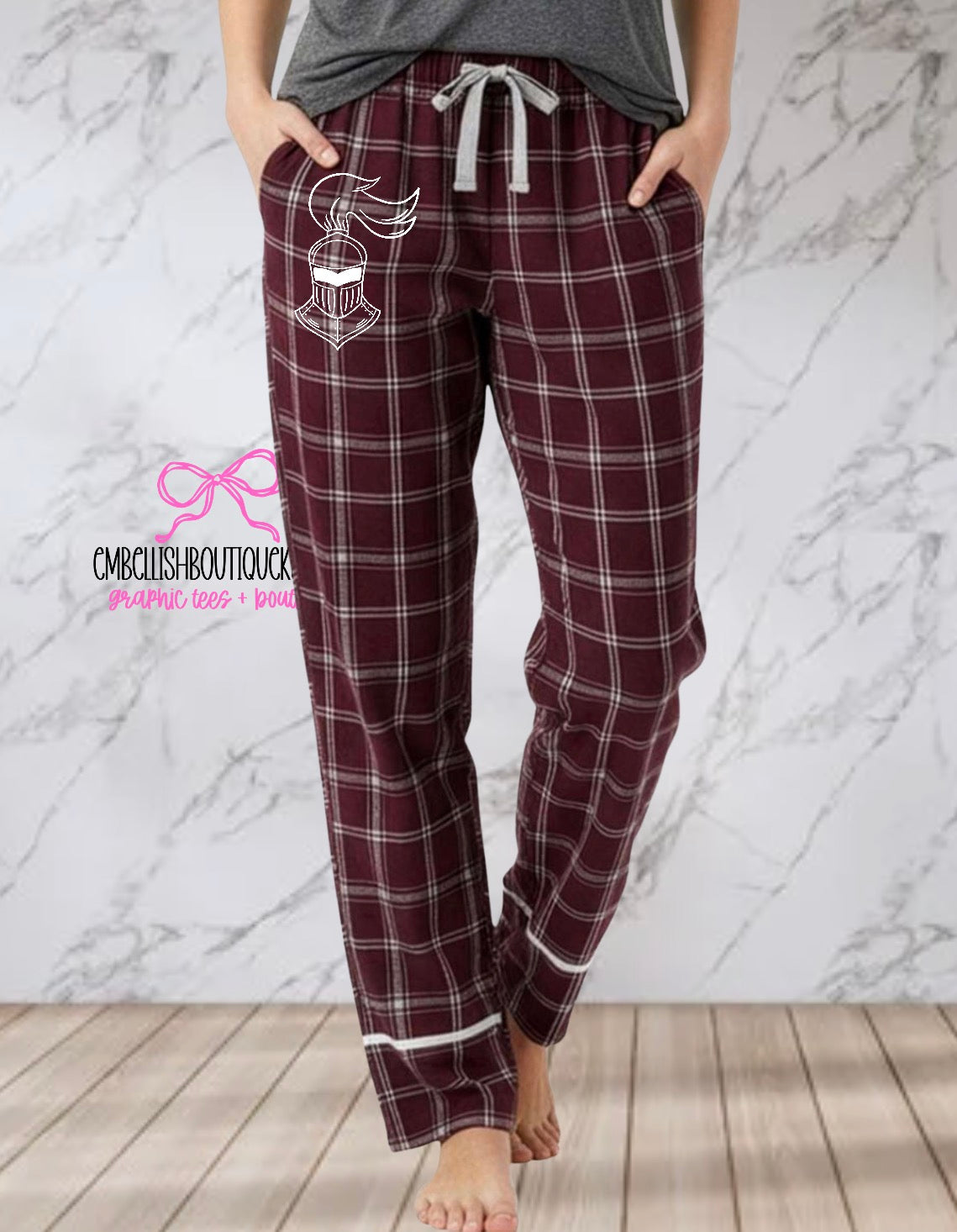 Custom Flannel PJ Pants - Ladies Fit