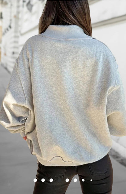 Reversible Mock Neck Sweatshirt with 2 designs - Pre Order (closes 7/24/26)