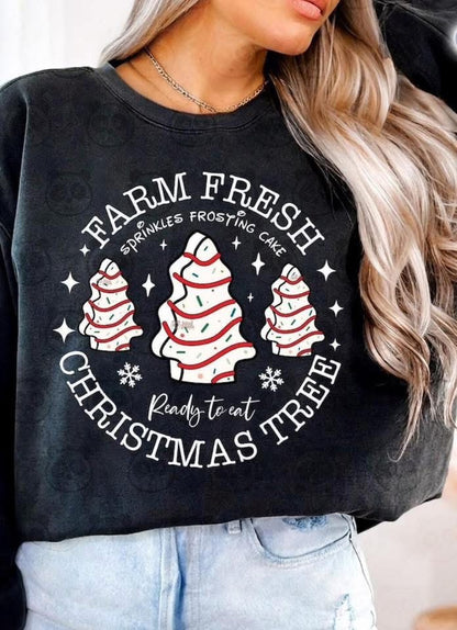 Farm Fresh Christmas Tree Cakes - Tee or Sweatshirt