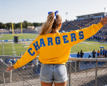 Custom Front & Back Name Sweatshirt