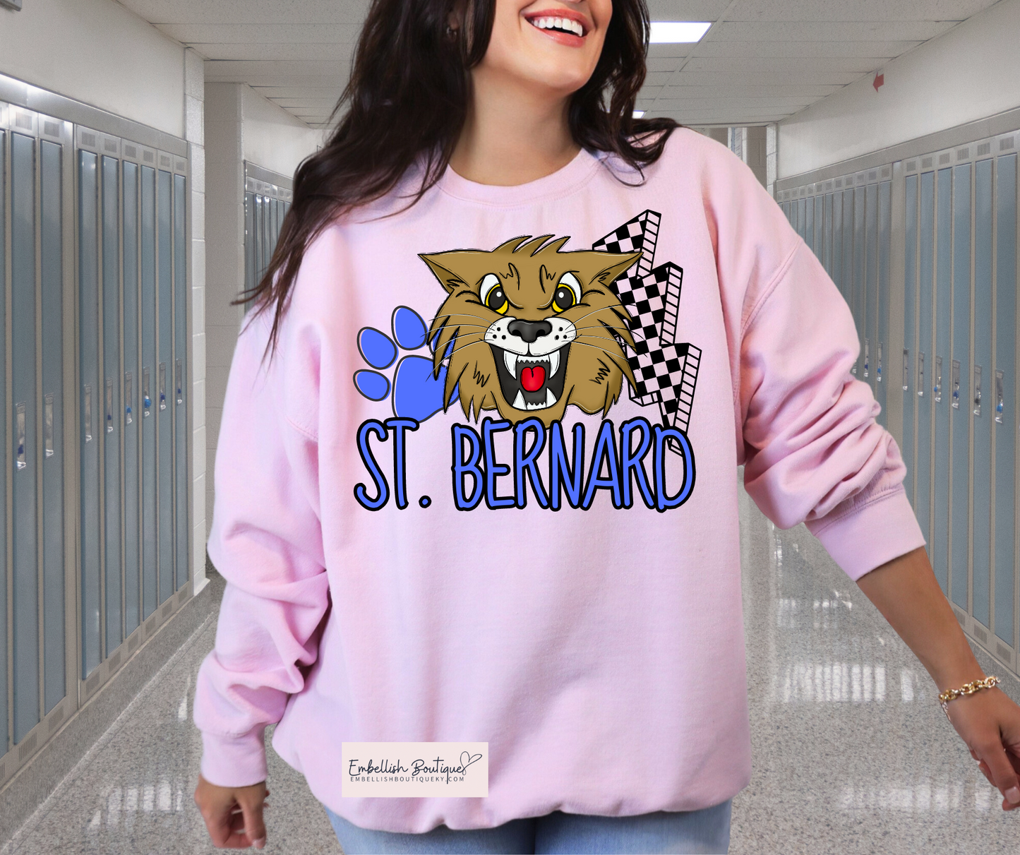 St. Bernard - Mascot tee, sweatshirt or hoodie