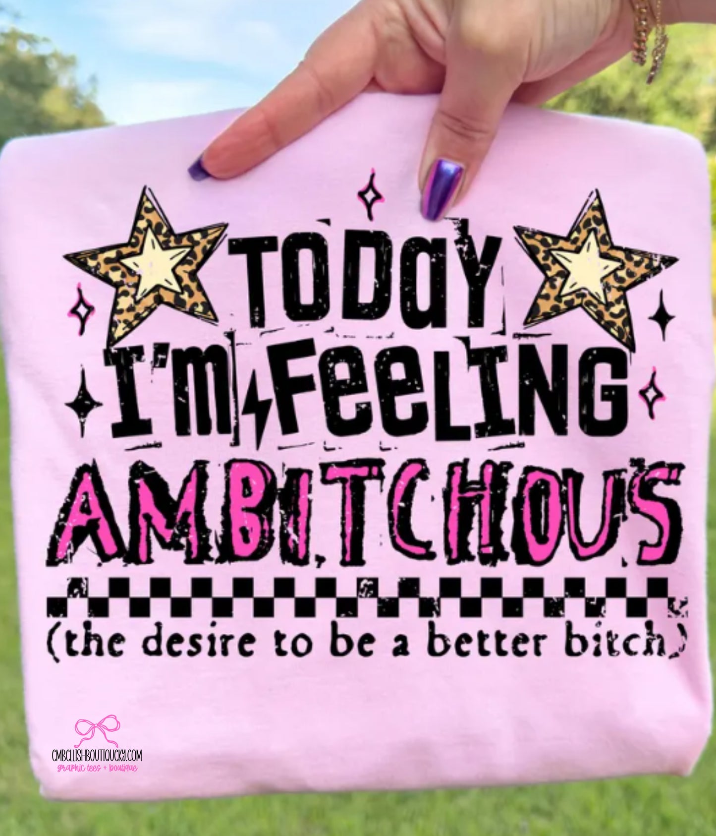 Today I'm Feeling - b*tch Tee, Sweatshirt or Hoodie