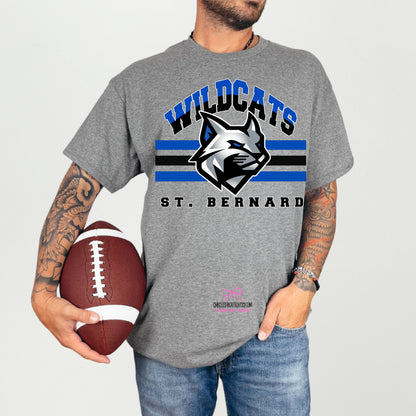 St. Bernard Booster Wildcat - tee, sweatshirt or hoodie, Youth and Adult
