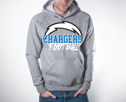 Chargers Football - White Bolt