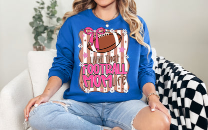 Football Mom Life - Tee, Sweatshirt or Hoodie
