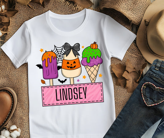 Youth - Candy & Bows Personalized Tee