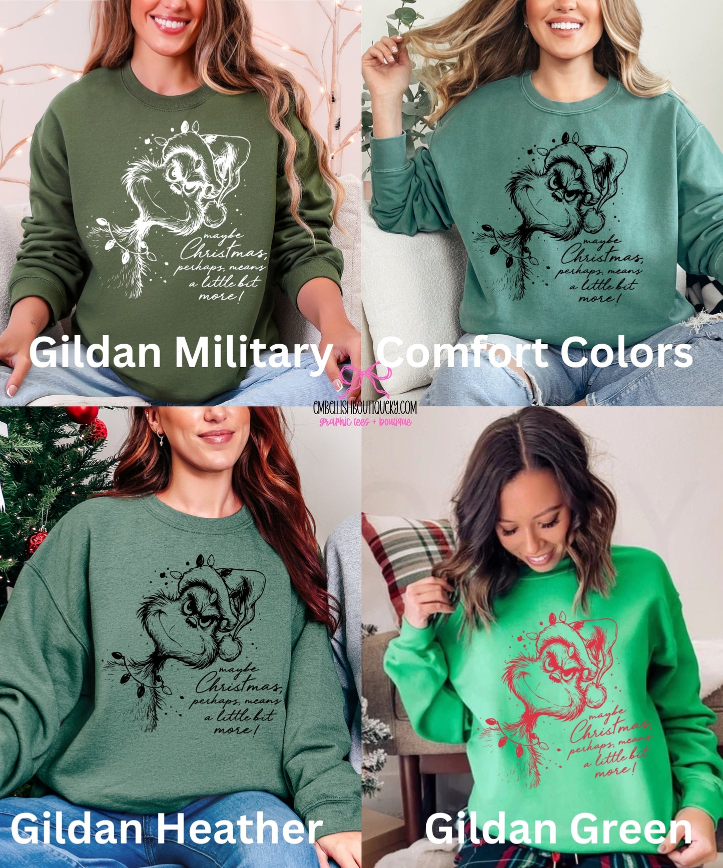 Maybe Christmas Means More - Tee or Sweatshirt