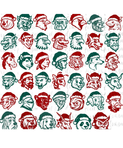 CHRISTMAS MASCOTS - Tee or Sweatshirt