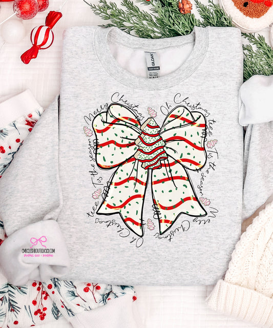 Merry Christmas Tree Cakes - Tee or Sweatshirt