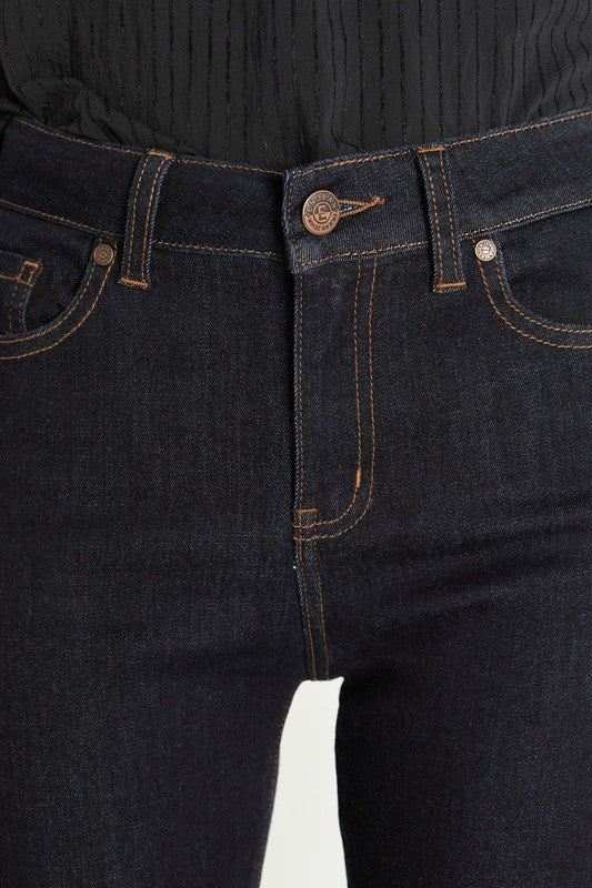 HIGH-RISE basic 5-pocket BOOTCUT Denim