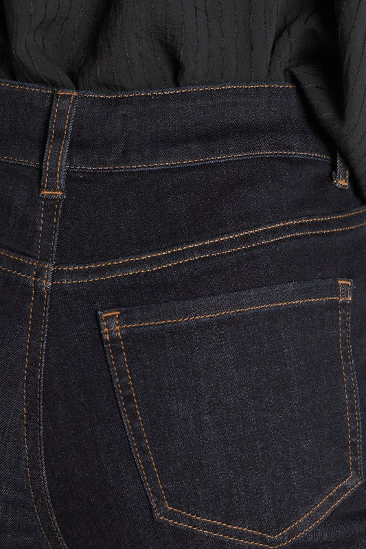 HIGH-RISE basic 5-pocket BOOTCUT Denim