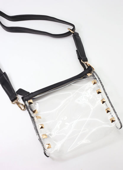 Studded Stadium Crossbody Bag - LAST RESTOCK!