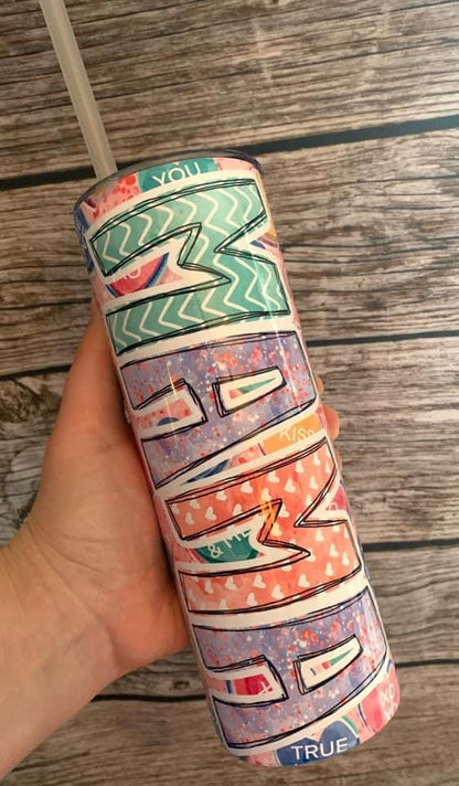 MAMA custom 20oz tumbler - CHOOSE YOUR THEME